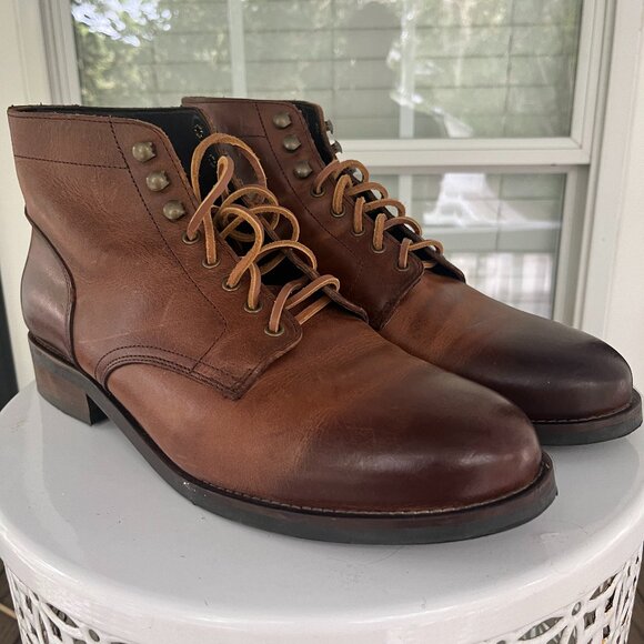 Rhodes Lace Boots. Brown. Size 13. - Picture 1 of 9
